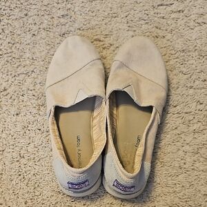 Skechers Light Tan Slip-On Shoes